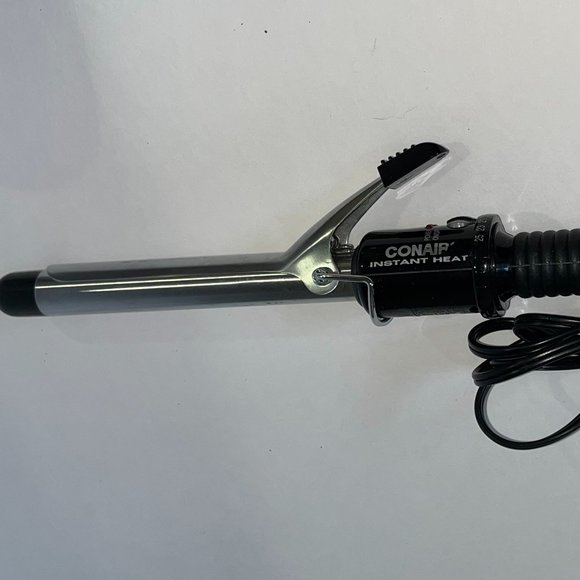CONAIR Instant Heat Black Curling Iron - Picture 1 of 3